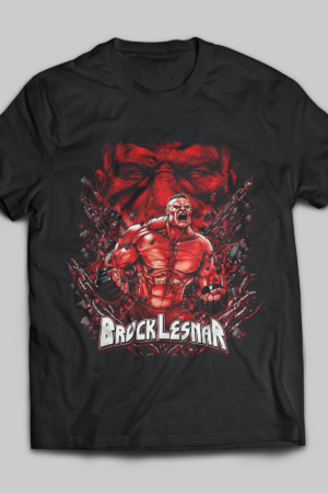 Brock Lesnar Unleashed Beast Graphic Tee