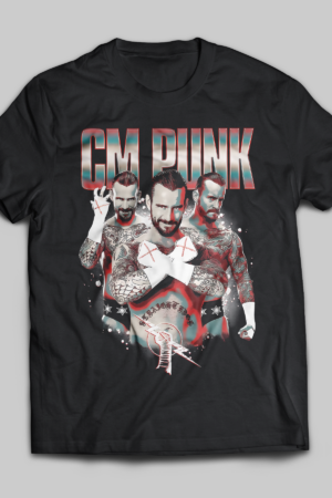 CM Punk Straight Edge Graphic Tee
