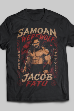 Jacob Fatu Samoan Werewolf Graphic Tee