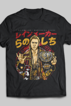 Kazuchika Okada Rainmaker Graphic Tee