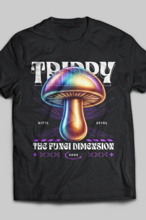Trippy Shroom Graphic Tee