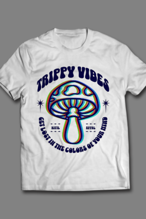 Trippy Vibes Graphic Tee