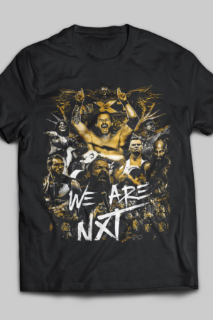 We Are NXT Black Gold Graphic Tee