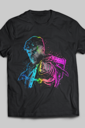 Will Ospreay Neon Splash Graphic Tee
