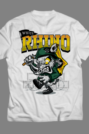 White Rhino Graphic Tee