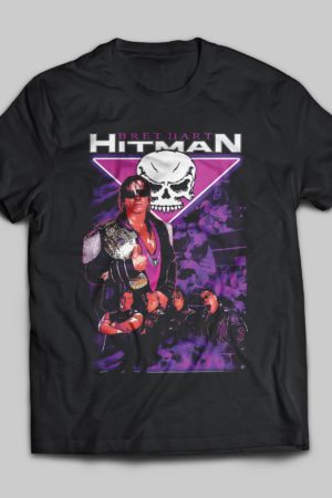 Bret Hart Black Tee