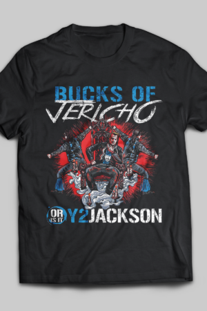 Bucks of Jericho Black Tee