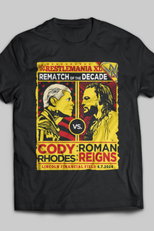 Cody Rhodes vs Roman Reigns Tee