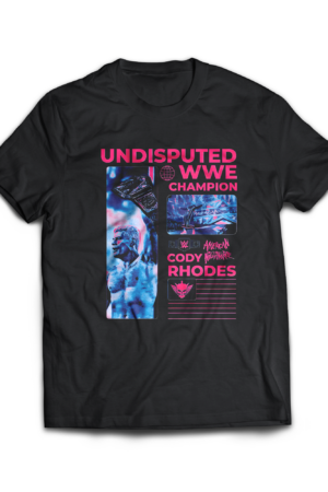 Cody Rohdes Undisputed WWE Universal Champion Black Tee