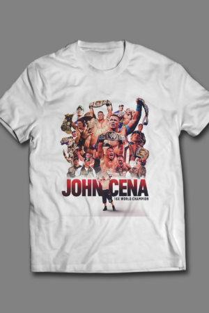 John Cena White Tee