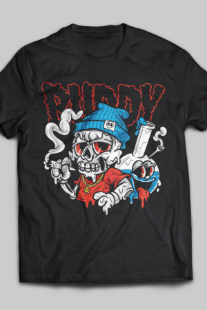 Buddy Black Tee