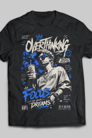 Overthinking David Graphic Tee