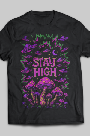 Stay High Graphic Tee