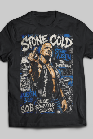 Stone Cold Steve Austin Graphic Tee