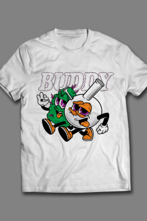 Buddy White Tee